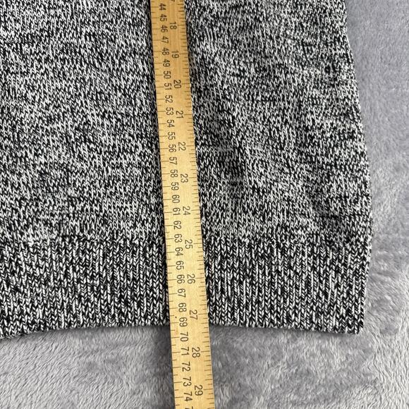 Chaps Men’s Sweater Nordic Fair Isle Winter Black Gray Large Preppy Academia - Picture 7 of 7